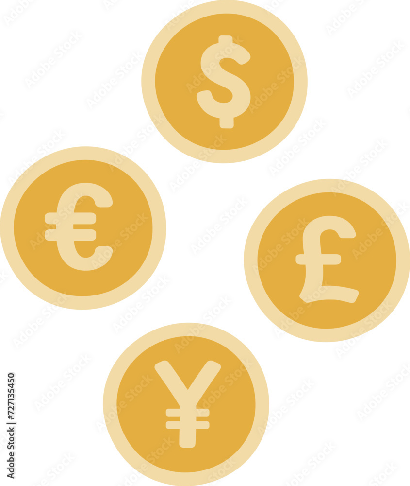 Exchange Money Currency Coin Icon Hand Drawn Isolated Exchange Money Currency Coin Icon Hand Drawn Isolated