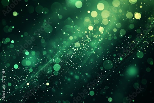 Bokeh particles glitter awards dust gradient abstract background closeup