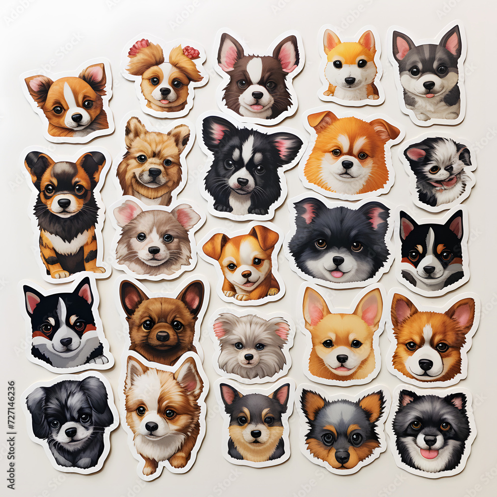 dog stickers