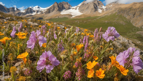 Examine the rich biodiversity supported by mountain wildflowers and these plants contribute to the overall ecological balance in the mountain ecosystem
