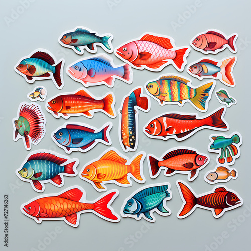 fish stickers 