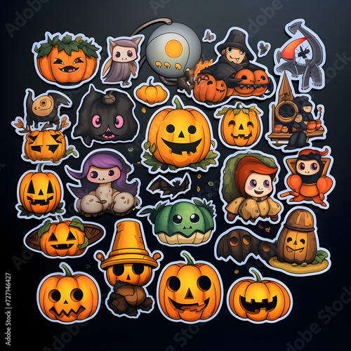 halloween stickers