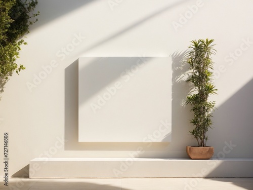 a simple mock up wall for design