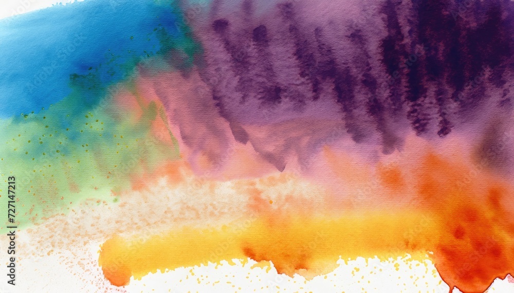 Watercolor is an abstract background