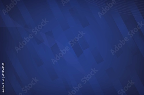 Blue Square Shapes Abstract dark blue background. Luxury blue background