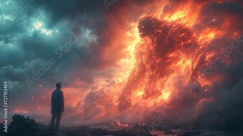 Beholding the Firestorm © Thomas