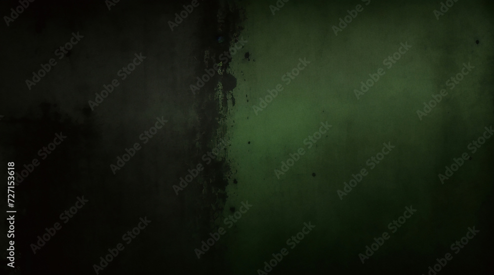 Obraz premium Dark green background texture, old vintage black backdrop paper texture background. Abstract background with black wall surface, black stucco texture. Black gray satin dark texture luxurious.