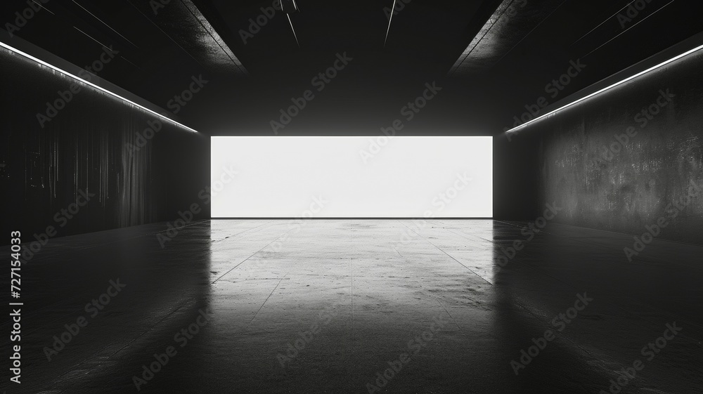 Black abstract neon background with Empty room with black walls and shadows backdrop Black abstract neon background with Empty room with black walls and shadows backdrop
