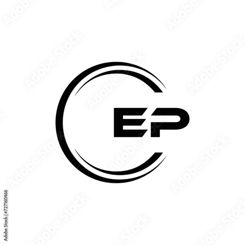 Free Download EP logo. E P design. White EP letter. EP, E P letter logo design. Initial letter EP linked circle uppercase monogram logo. E P letter logo vector design. top logo, Most Recent, Featured, - GFXLoad