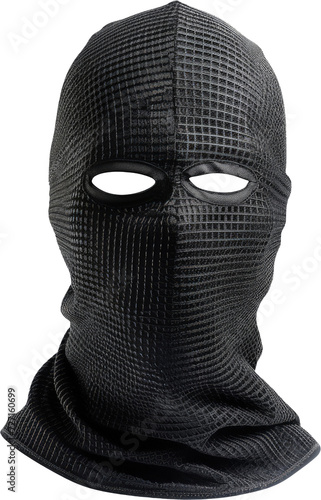 Black ski mask transparent background PNG clipart