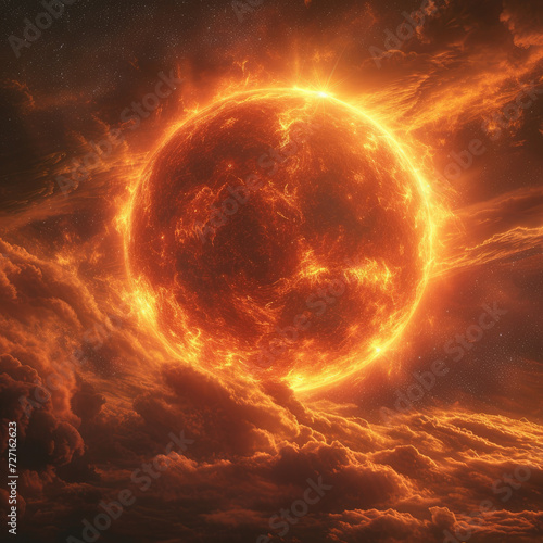 Red Dwarf Star's Galactic Burn photo