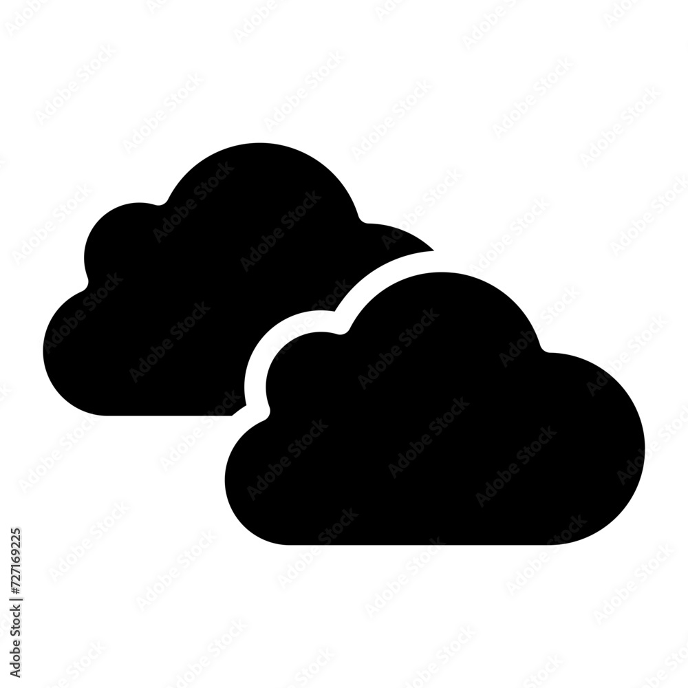cloudy icon cloudy icon
