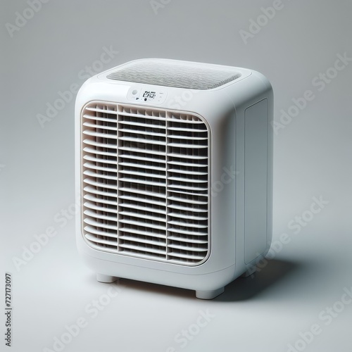 air conditioner on white background