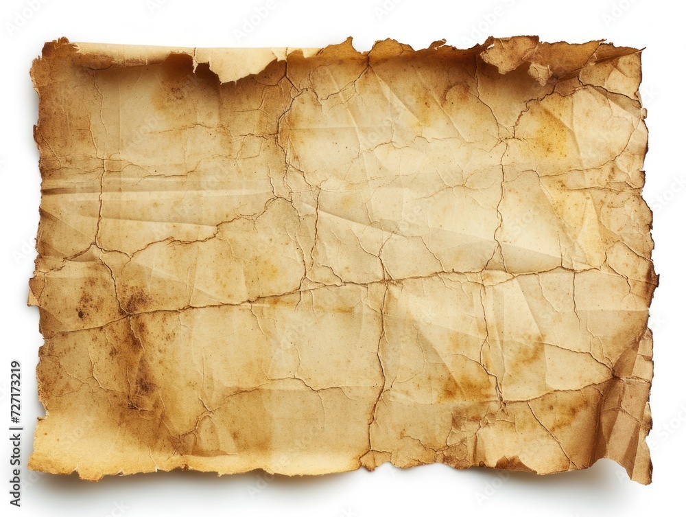 Fototapeta premium blank old paper template mockup. grunge old paper texture background