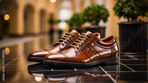 dark brown classic shoes for man new collection shine.