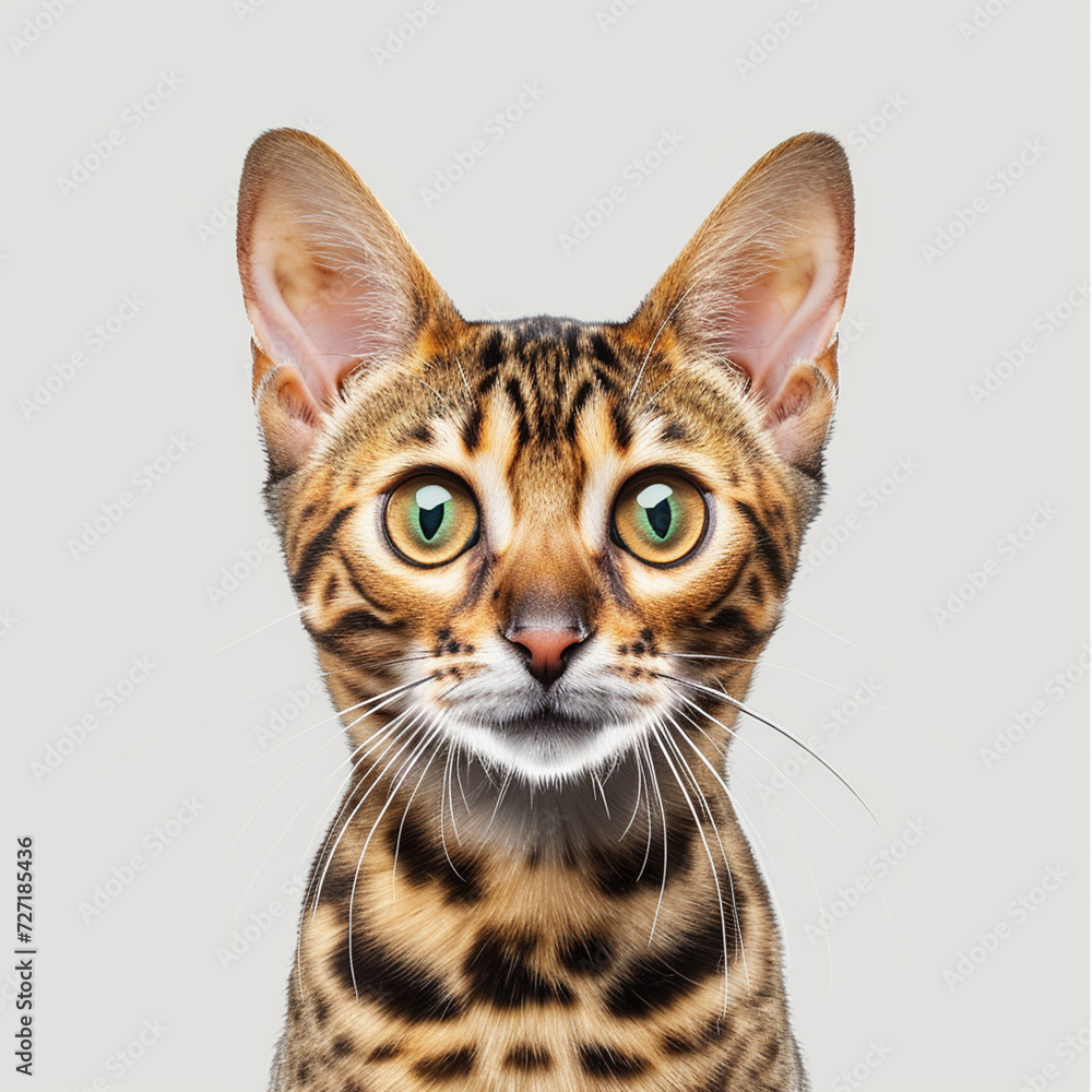 Fototapeta premium Portrait of Bengal Cat