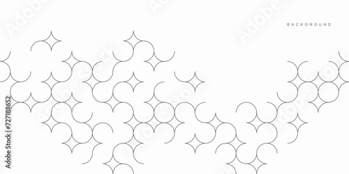 Abstract geometric technological background. Vector creative design.