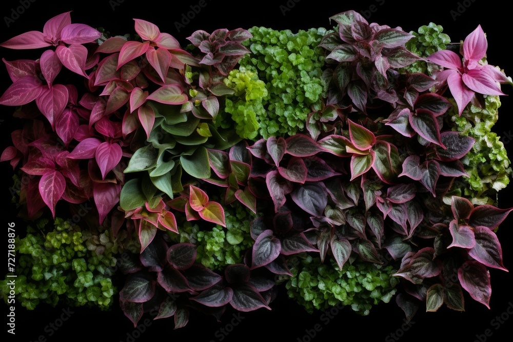 Lush vertical gardens. flourishing flora and fauna in stunning vertical green spaces Lush vertical gardens. flourishing flora and fauna in stunning vertical green spaces