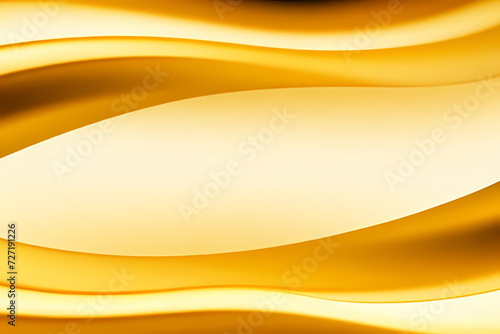Minimal Abstract Dynamic textured background design in 3D style with gold wave. Vector illustration.