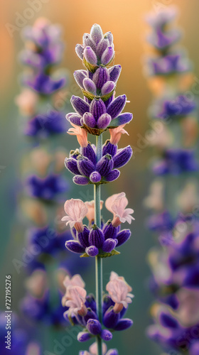 flowers in the garden, lavender