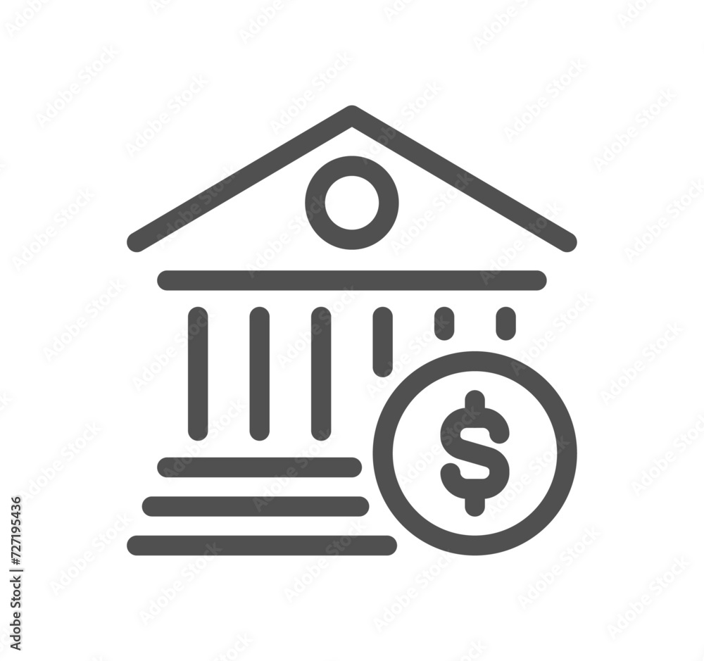 Currency related icon outline and linear vector. Currency related icon outline and linear vector.