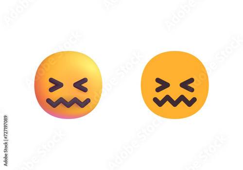 Confounded Face
