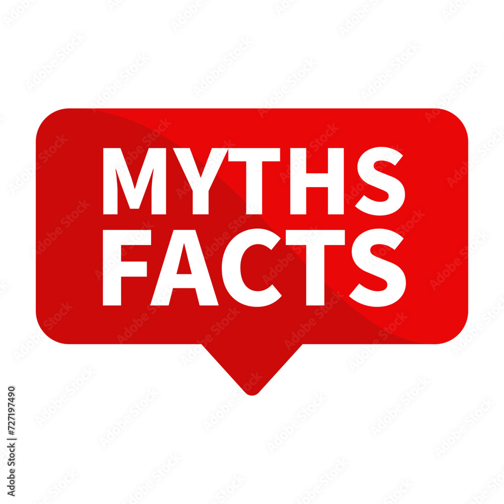 Myths Facts Text In Red Rectangle Ribbon Shape For Information Announcement Business Marketing Social Media
Myths Facts Text In Red Rectangle Ribbon Shape For Information Announcement Business Marketing Social Media