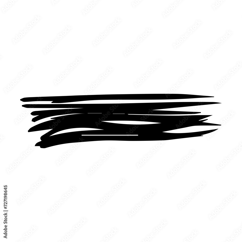 Scribble brush stroke element, abstract charcoal curly line illustration for background design Scribble brush stroke element, abstract charcoal curly line illustration for background design