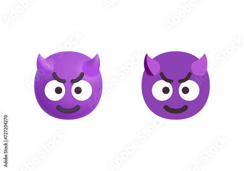 Smiling Face with Horns