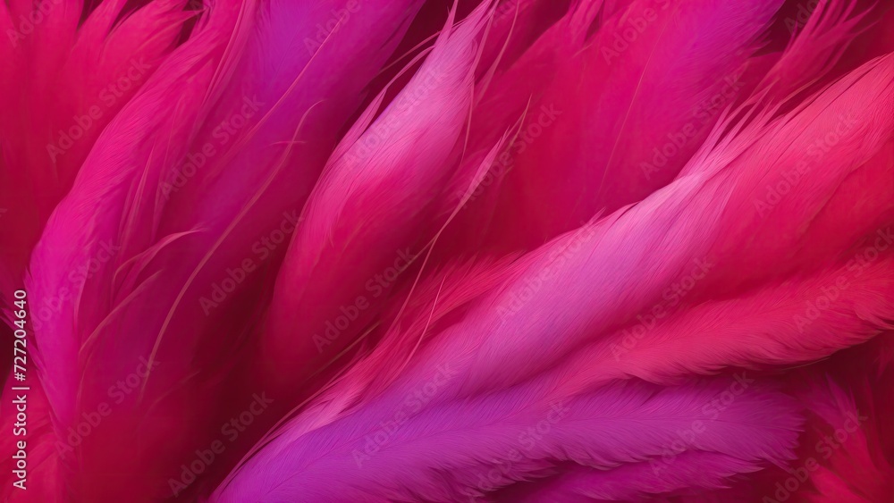 Stylish Red and Purple Soft Feathers Background Stylish Red and Purple Soft Feathers Background