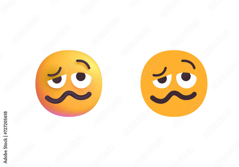 Obraz premium Woozy Face