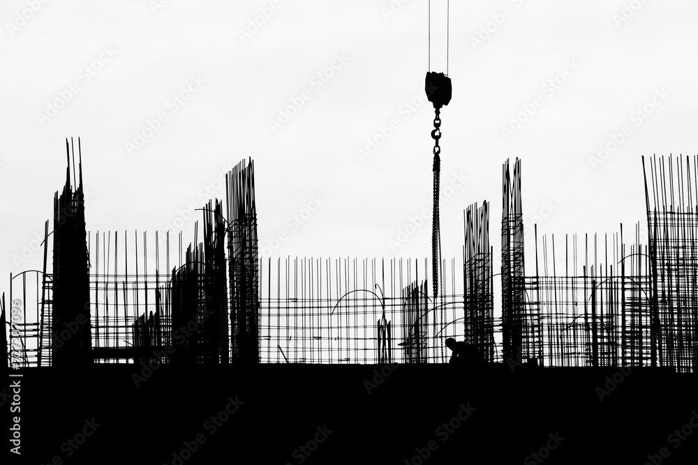 Naklejka premium Building Site_