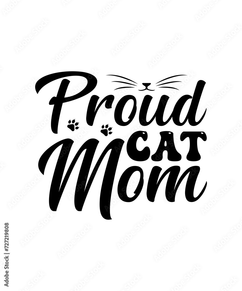 Cat Quotes Svg Bundle, Cat Mom, Mom Svg, Cat, Funny Quotes, Mom Life ...