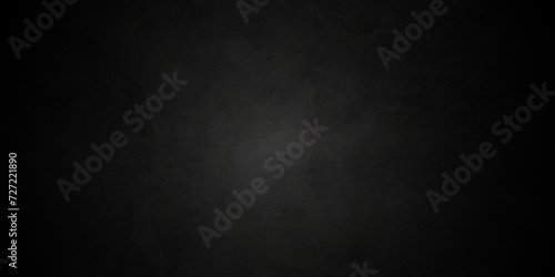 	
Dark Black background texture, old vintage charcoal black backdrop paper with watercolor. Abstract background with black wall surface, black stucco texture. Black gray satin dark texture luxurious.