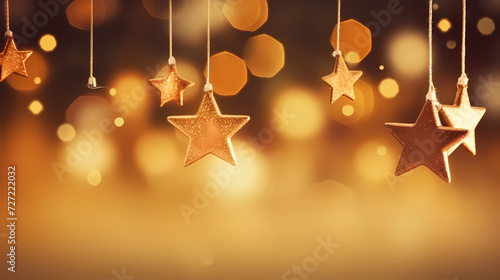Festive decoration background, template for holidays and celebrations © xuan