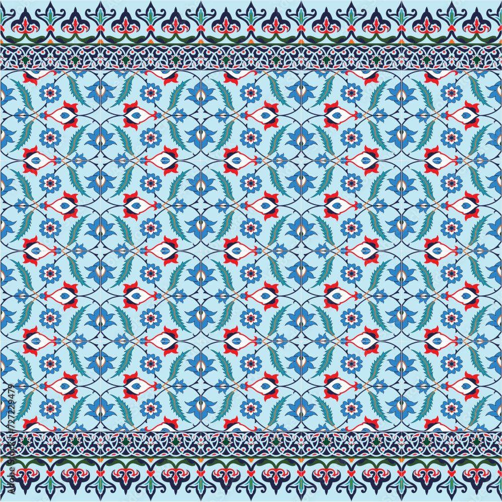 the beauty of the wall decorations from the Ottoman Empire at Topkapi Palace, Turkey the beauty of the wall decorations from the Ottoman Empire at Topkapi Palace, Turkey