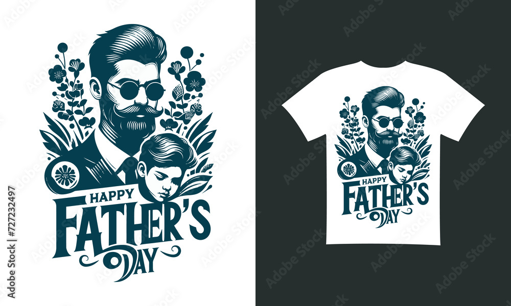 father's day T-shirt Design,