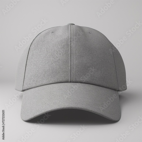 mock up baseball cap isolated on white background 
