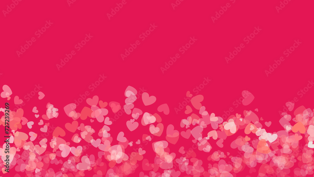 Romantic Valentines Day Card/Wallpaper/Background/Template with hearts Romantic Valentines Day Card/Wallpaper/Background/Template with hearts