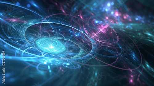Quantum Symphony: The Dance of Subatomic Forces. Generative AI