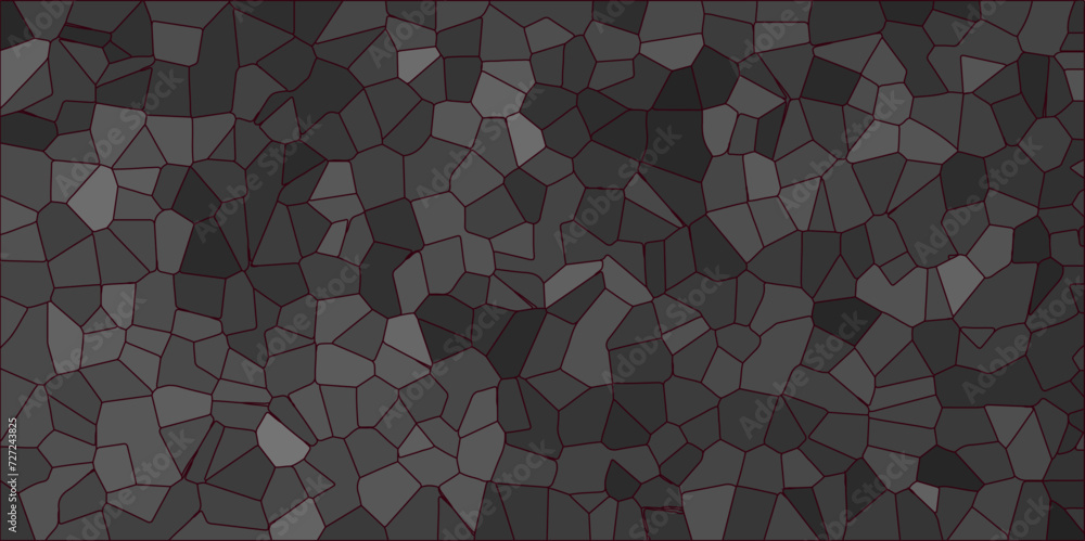 Obraz premium Seamless pattern mosaic marble pattern texture with seamless shapes. dark and light gray Geometric Modern creative background. Gray Geometric Retro tiles pattern. Gray hexagon ceramic.