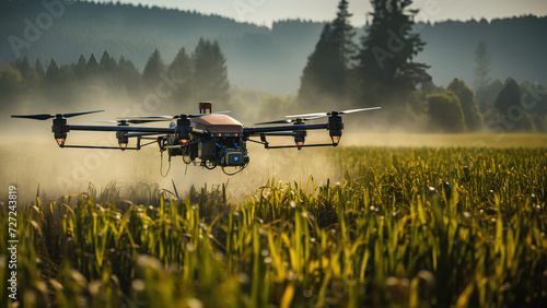 Drone spraying in agriculture enhances efficiency and productivity but raises concerns about health and the environment. Balancing modernity with responsibility is crucial for sustainable agriculture.