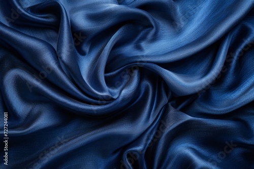 A sea of velvety indigo with silken ripples, invoking a sense of sumptuous tranquility.