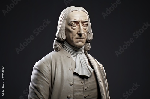 John Wesley statue. photo