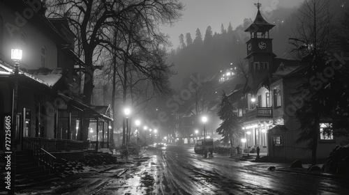 Misty Winter Eve