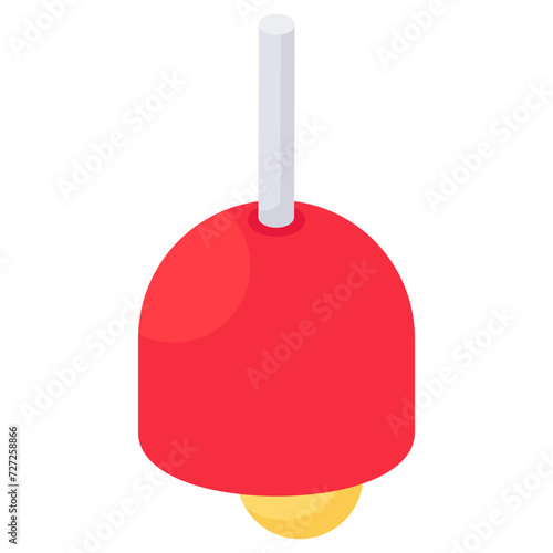 A modern design icon of ceiling lamp