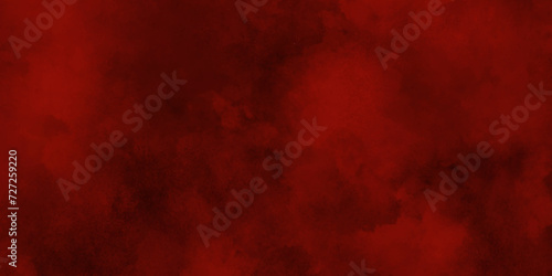 Red grunge old watercolor texture with painted stripe of red color, Red scratched horror scary background, red texture or paper with vintage background, red grunge and marbled cloudy design.
