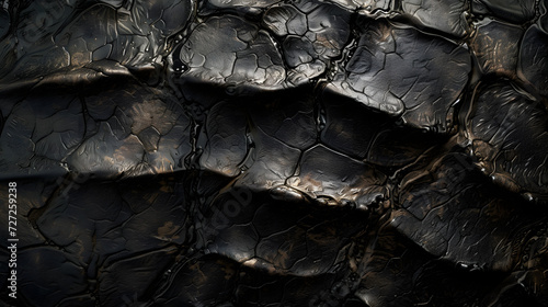 Close-Up of Alligator Skin Texture