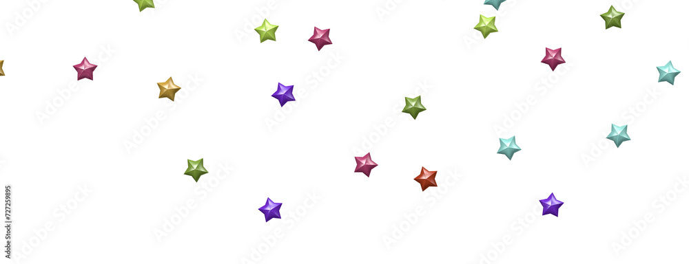 Heavenly Rainbow Shower: 3D Illustration Brings the Beauty of Stars to Life Heavenly Rainbow Shower: 3D Illustration Brings the Beauty of Stars to Life