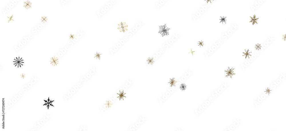 Frosty Snowfall: Mesmeric 3D Illustration Depicting Descending Holiday Snowflakes Frosty Snowfall: Mesmeric 3D Illustration Depicting Descending Holiday Snowflakes